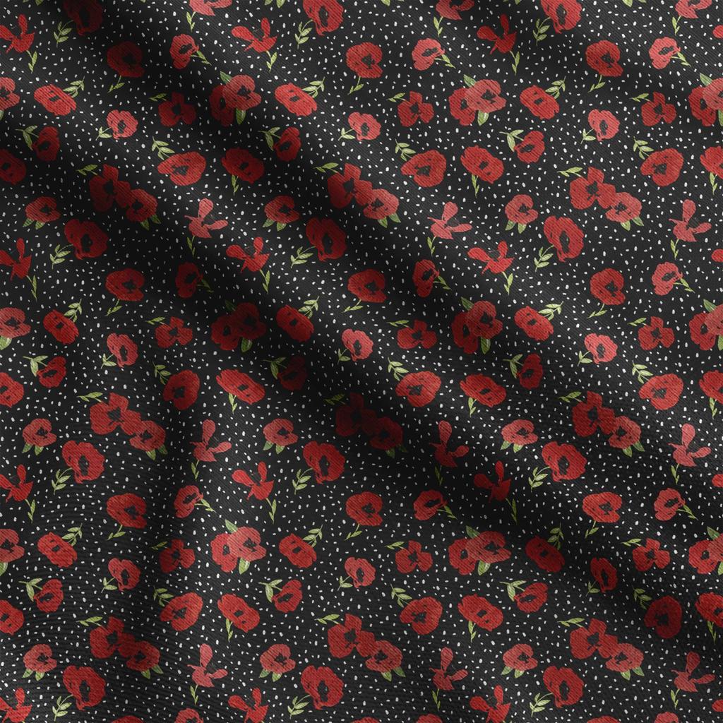 Soimoi Floral Print,  Cotton Cambric, Quilting Fabric Sold by The Yard 42 Inch Wide, Medium Weight Cotton Fabric,