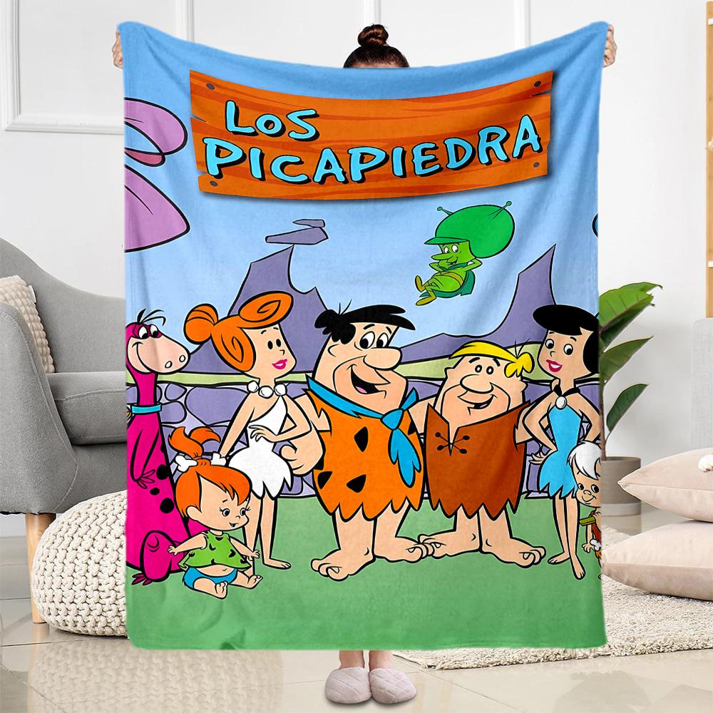 Tayo's Colorful Bus Parade Flannel Blanket-Soft and Suitable for Sofas,Beds,Offices,Travel,All Seasons,Great Gift for Holidays and Birthdays.