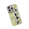Bamboo Panda for IPhone 16 Mobile Phone 15 Cases 14 Protection for IPhone 13 Sets 12 Silicone Full Package