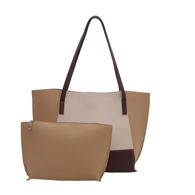 Large Capacity Fashionable Pu Shoulder Tote Bag For Commuting And Daily Use