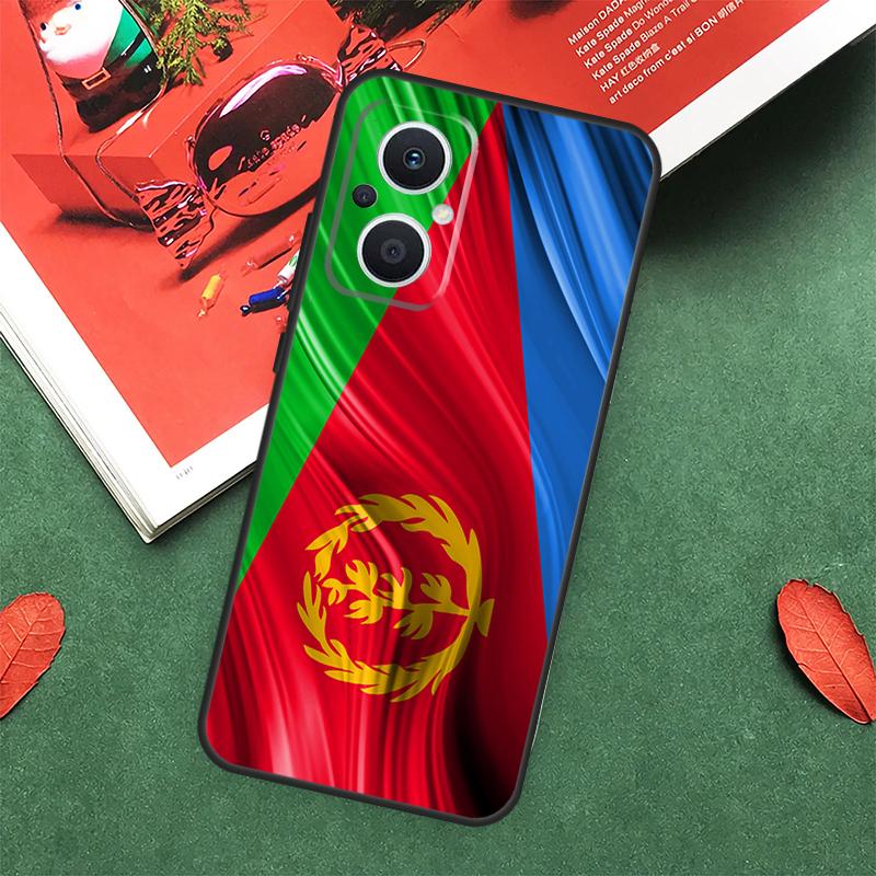 Eritrean Flag Case For OPPO Reno 13F 14F 12F 11F 12 11 10 14 Pro 8T 8 Lite OPPO Find X9 X8 X6 X5 Pro Cover