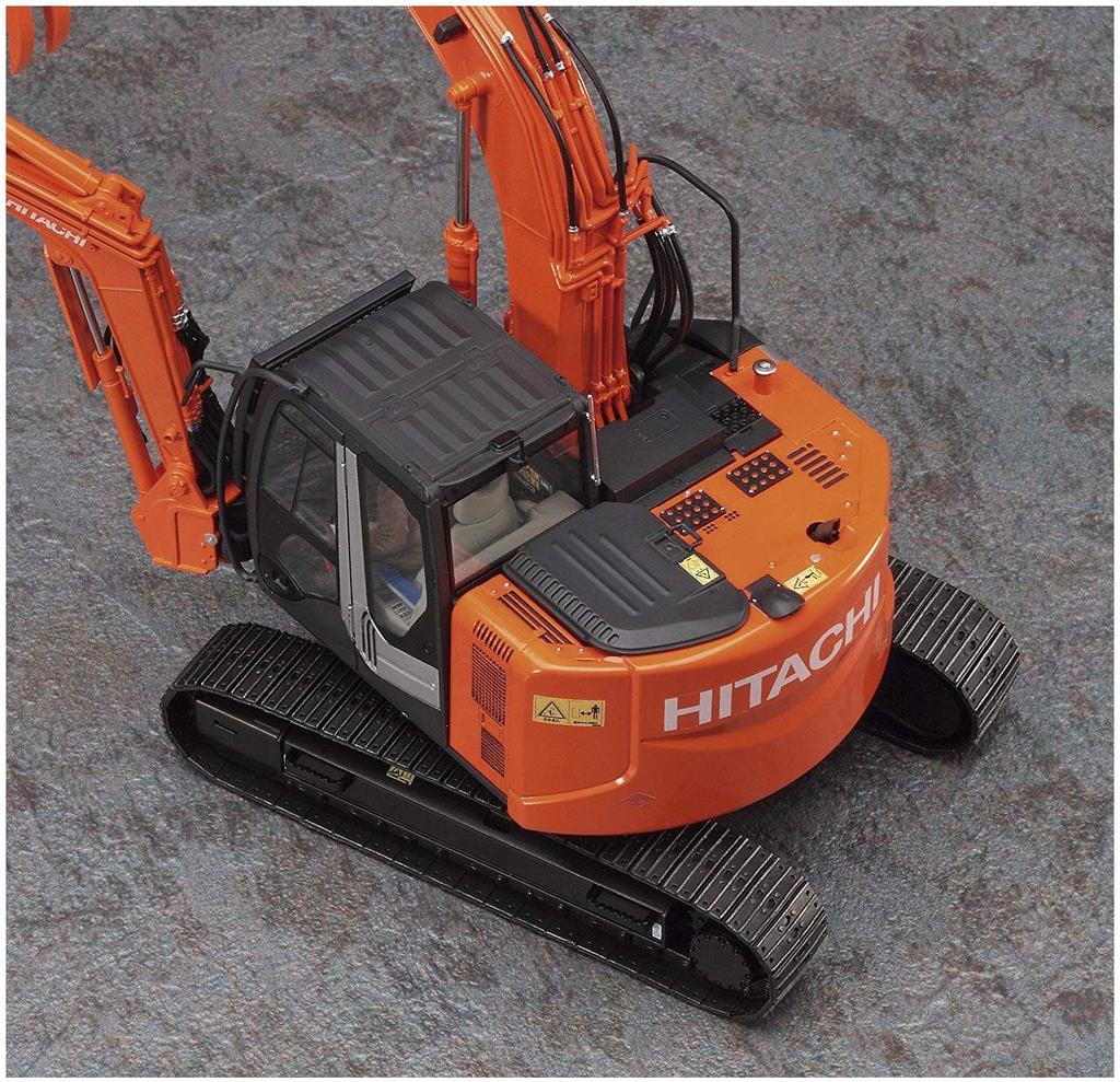 Hasegawa Hitachi Construction Machinery Характеристики двухрукавной машины Astaco NEO Пластиковая модель SW04 1/35