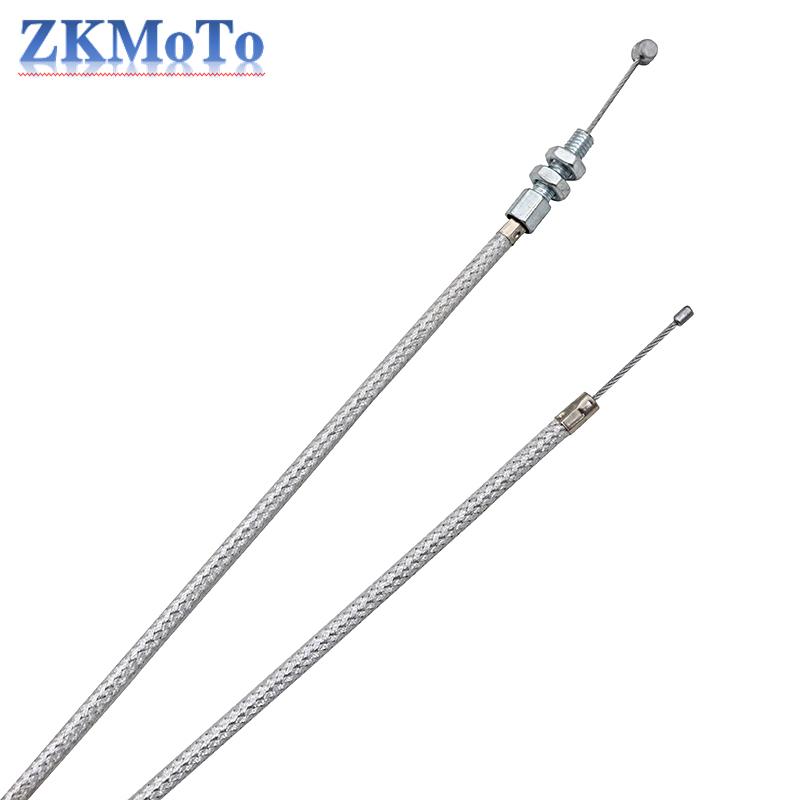 Carburetor Dirt Bike Dual Throttle Grip Cable Wire for PZ30mm Accelerate Pump Carb Modified Carburetor Extended Dirt Bike
