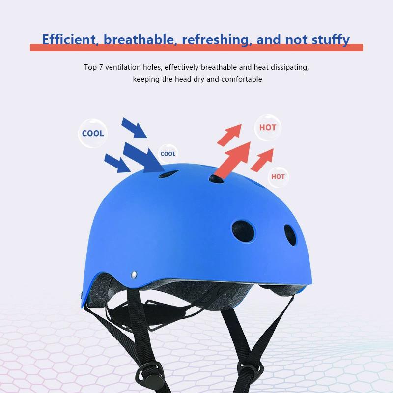 Electric Scooter Round Bike Helmet Cycling Skateboard Ski Child Sports Safety Bicycle Helmet Four Seasons Bike Accessories