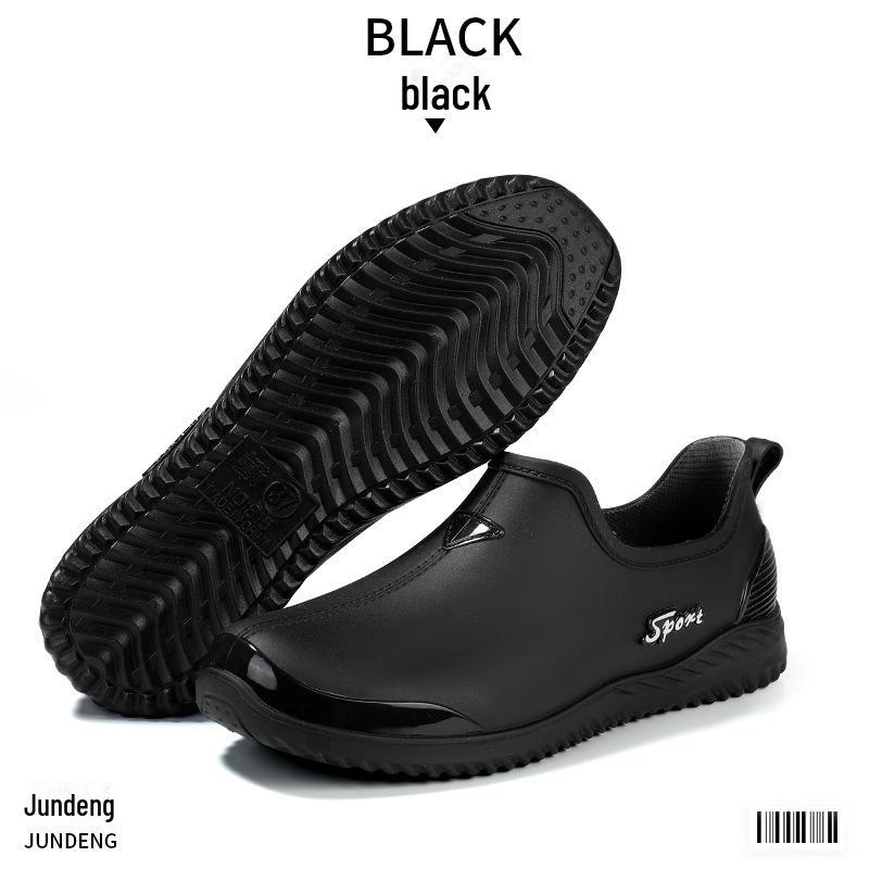 

Элегантные женские низкие водонепроницаемые резиновые сапоги - нескользящая резиновая обувь для работы на кухне (Летняя коллекция) Size 39