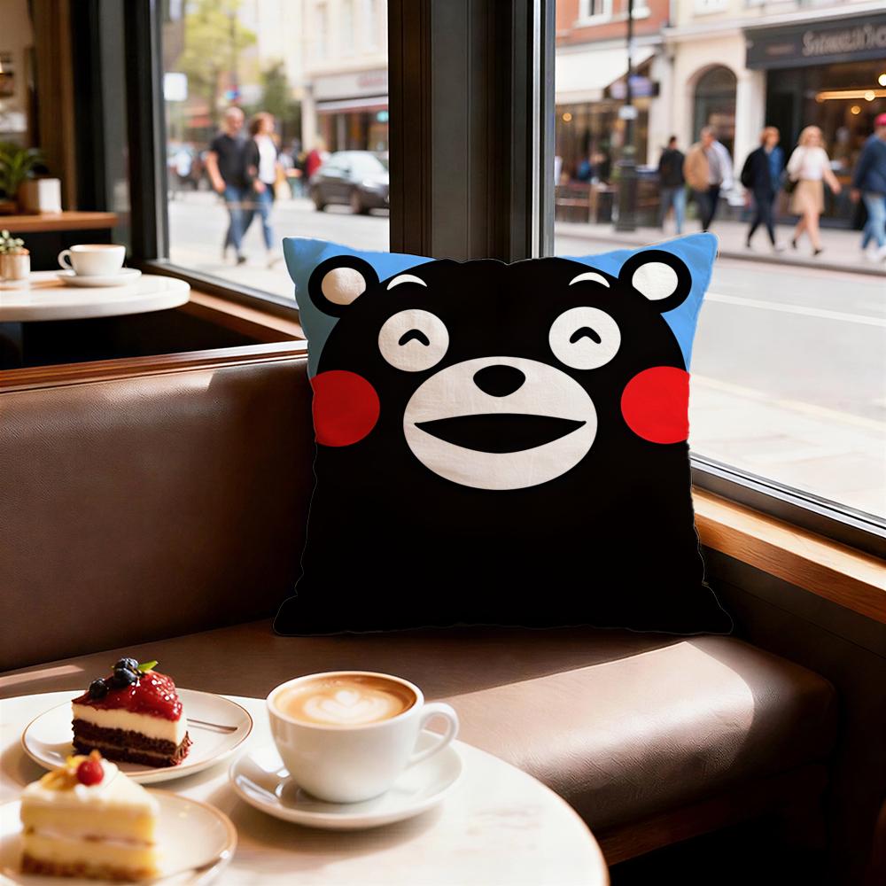 Charakter Kumamon Kissenbezug Dekorative Kissenbezüge Bezug Sofa x Kissen Stück x x Kissenbezug