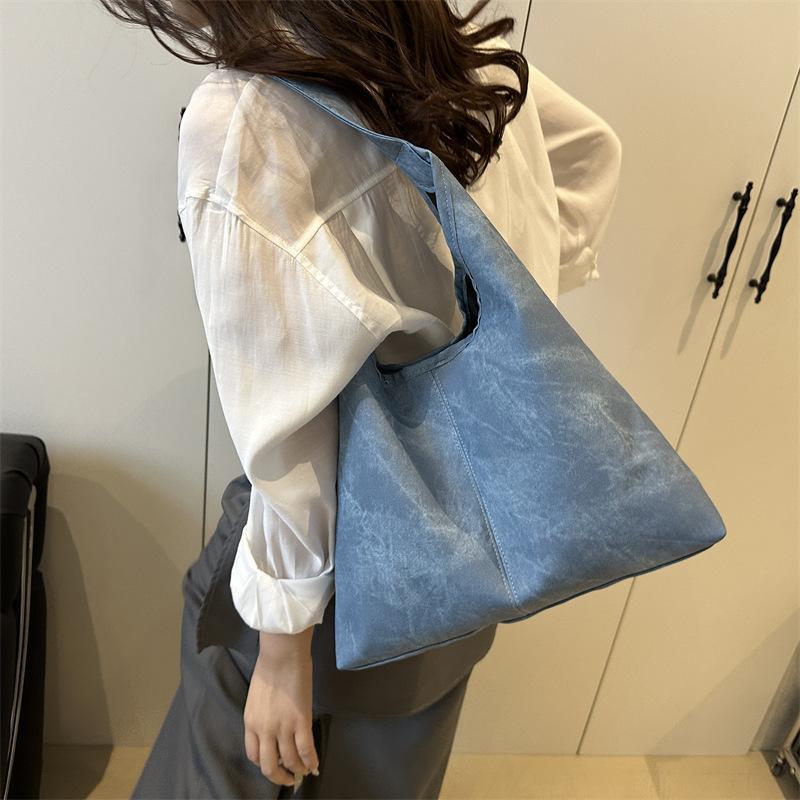 Large capacity bag women's fashion shoulder handbag high-end tote bag casual versatile underarm bag