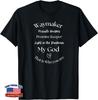 Waymaker Miracle Worker Promise Keeper My God Christian T-Shirt