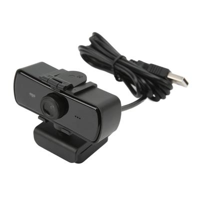 USB Computer Camera Drive Free Built In Microphone Lens Protection Cover With 2K HD Video Call