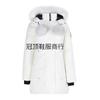 Silver Scissors Women's Fox Hair Fur Collar Cold-proof Winter Down Jacket Extremely Cold Outdoor Thickening