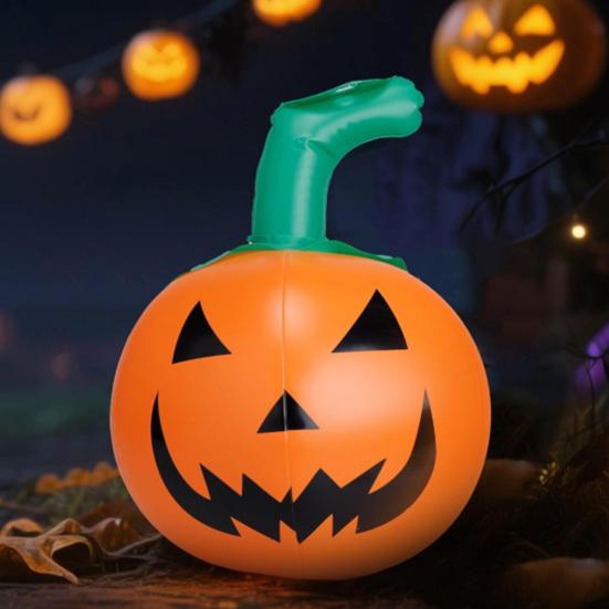 Halloween Inflatable Pumpkin Giant Lighted Blow Up Pumpkin Lantern for Archway Yard Lawn Indoor Outdoor Home Party Decor