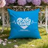 Creative love letters Cushion Cover Home & Car Dual-Scene Pillow Cover: Reversible for Premium Comfort
