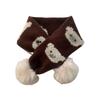 Windproof Boys Girls Knitting Scarf Cartoon Bib Children Kids Winter Scarves  Autumn Winter