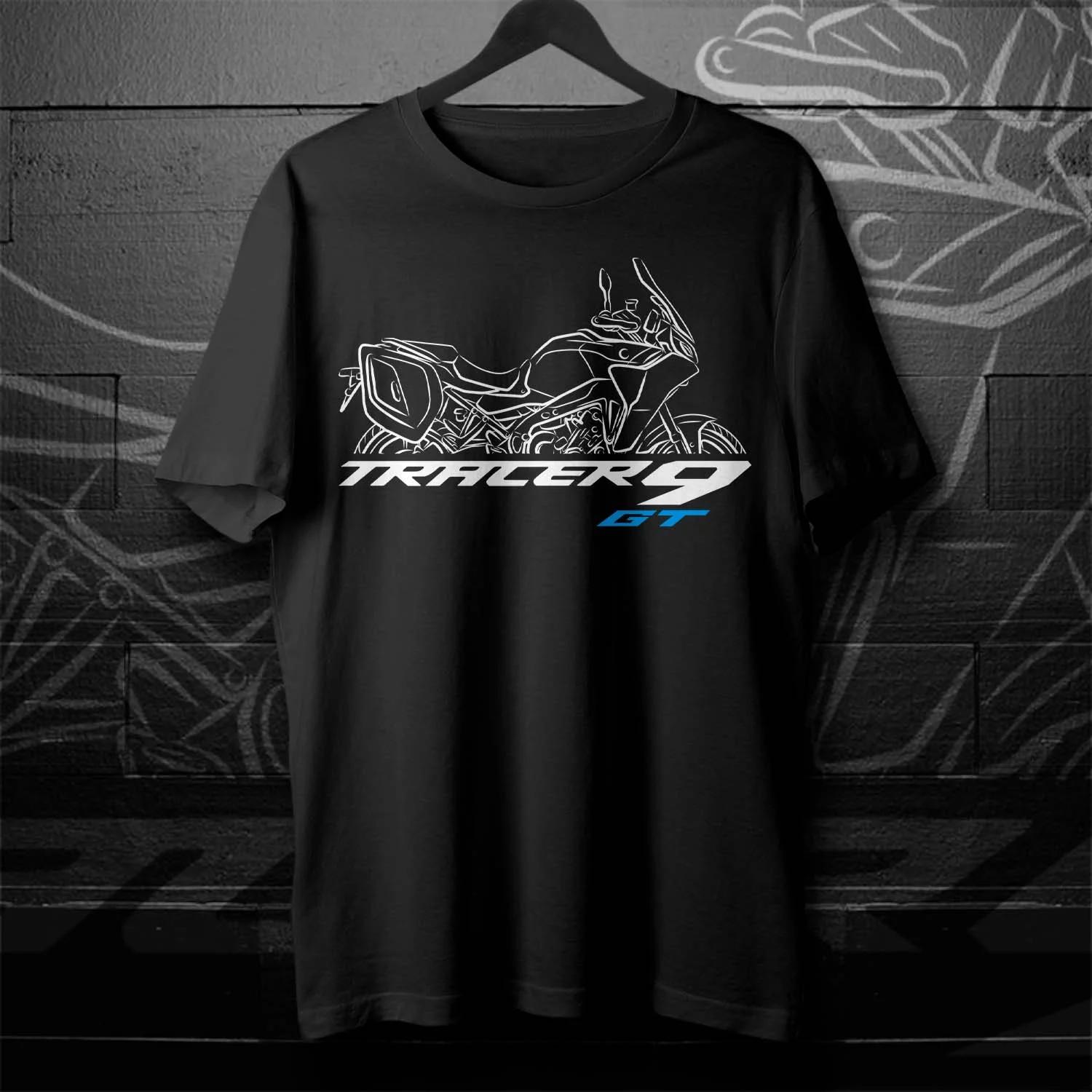 

20212024 models Japan Tracer 9GT Motorcycle TShirt 100 Cotton ONeck Short Sleeve Casual Mens Tshirt Rider Streetwear 4XL