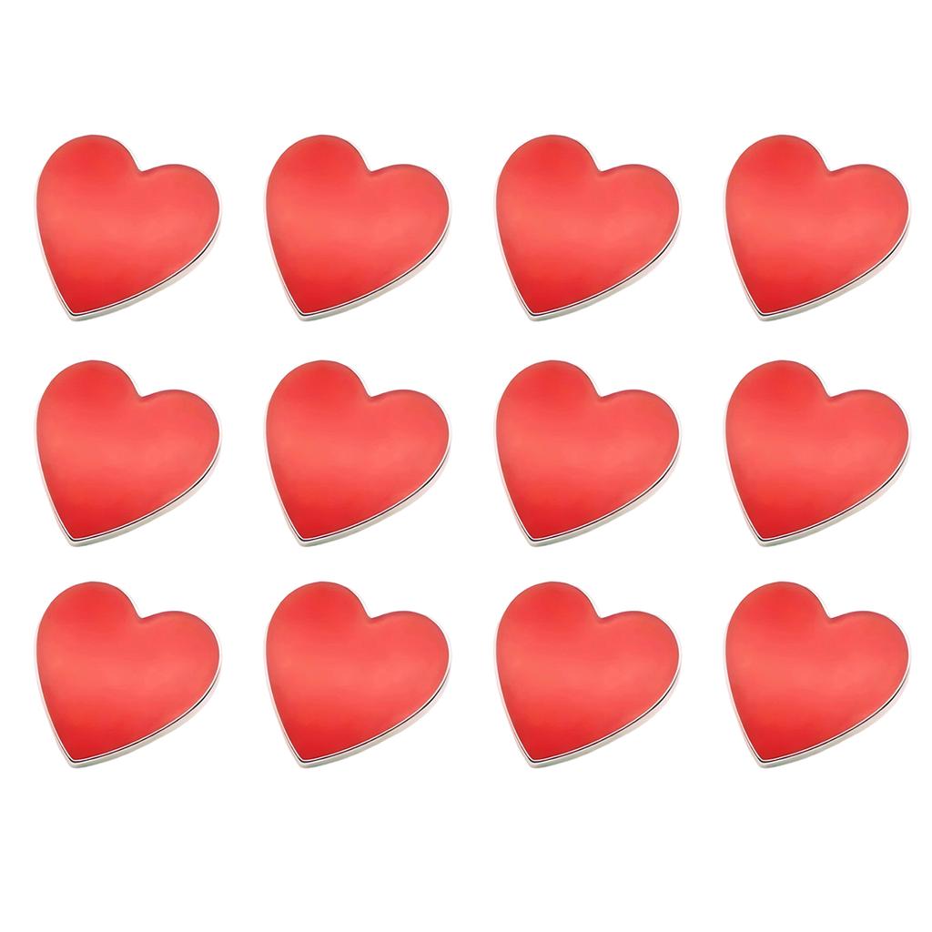 Unique Heart Shaped Brooch For Couples And Friend Crafted From Sturdy Alloy