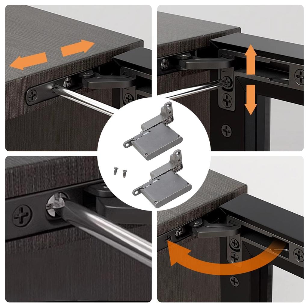 2Pcs Hydraulic Damping Buffering Hinge Aluminum Frame Glass Door Hinge Cabinet Door Buffer Door Hinge Easy To Install