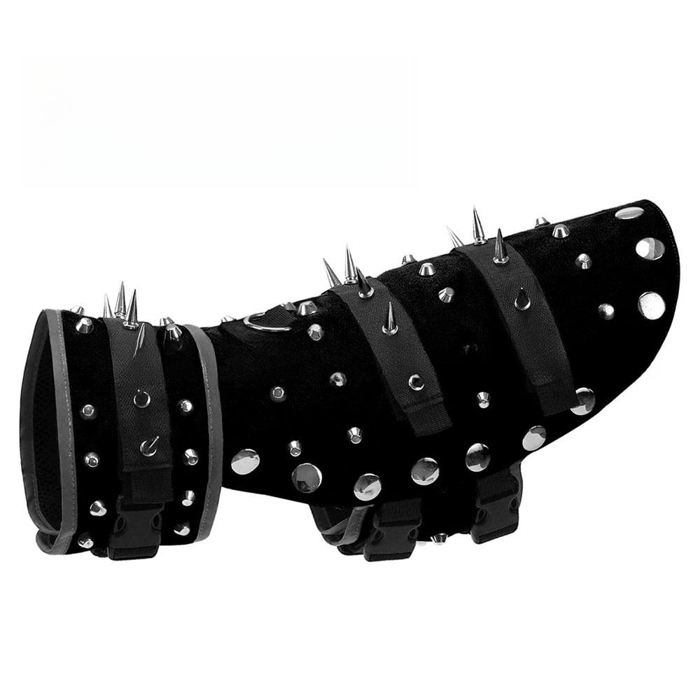Pet Clothing Creative Punk Puppy Vest Spike Resistant Bite Resistant Pet Vest Protective Dog Armor Vest Pet Jackets Products
