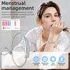 Fashion Diamond Ladies Smart Bracelet 5ATM Fitness Heart Rate Stress HRV Health Monitor Step Counting Smartwatch Women Band