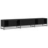 TV Units 2 Pcs Black Oak Effect 240 X 35 X 41 Cm