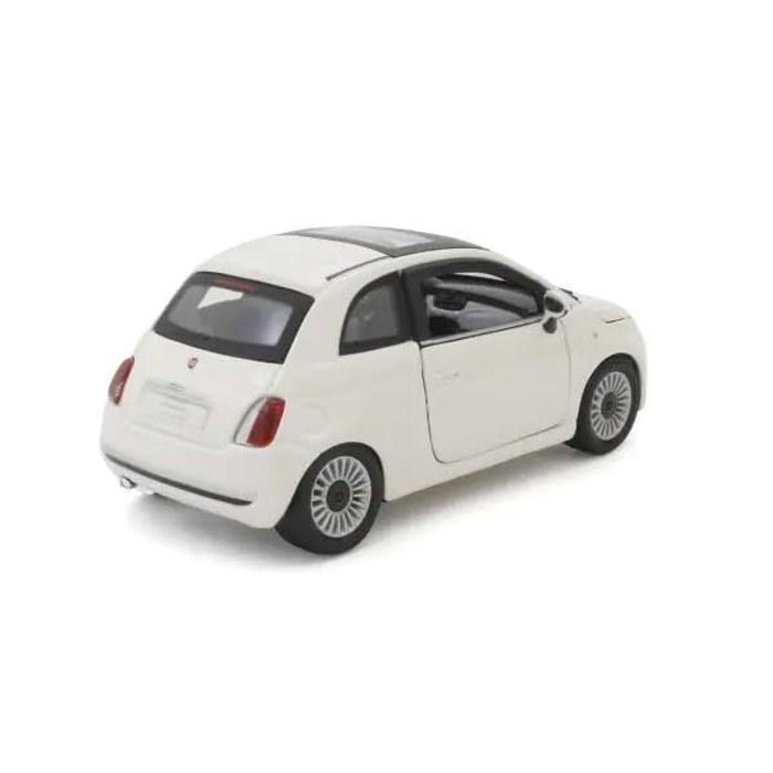 Kyosho Burago Fiat 500 2007 1/24 White BUR22106W1
