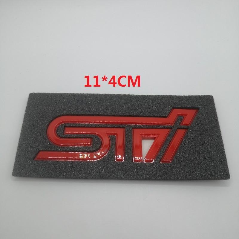 Suitable for the Forester logo Winged Leopard WRX STI FORESTER SUBARU AWD XT rear emblem stickerqq1