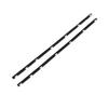 1 Pair Car Outer Door Window Moulding Trim Weatherstrip Seal Belt 68210 90K00A Replacement for Toyota Landcruiser 70