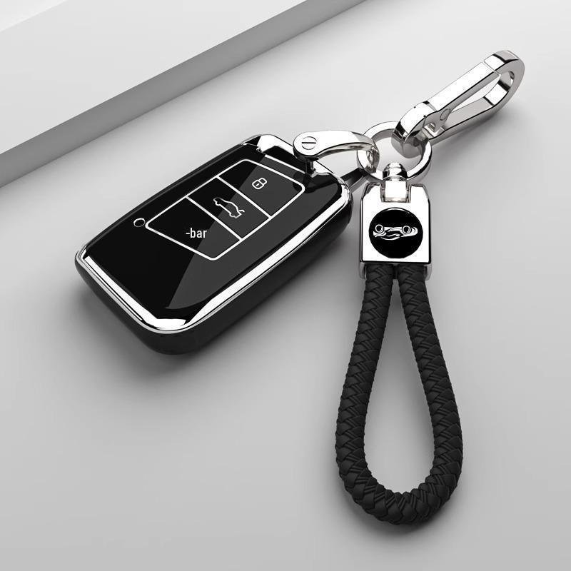 Premium Schlüsselabdeckung für Volkswagen CC, Passat, Tayron, Weiran, Magotan - High-End Auto-Innenzubehör für Männer