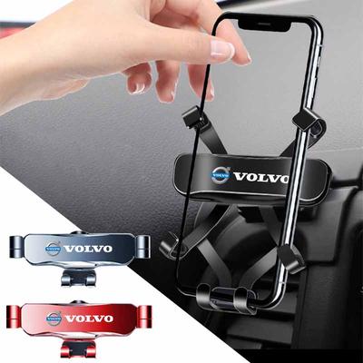 Suporte de Telefone para Carro por Gravidade com Clipe para Saída de Ar Suporte de Navegação para Volvo XC-Classic V60 V40 XC90 S60 XC60 V70 S90 XC40 V90 C40 S40 S80L