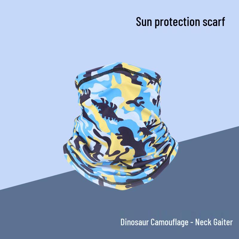 Sun Protection Ice Silk Sports Neck Gaiter & Face Towel Headband