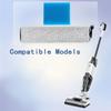 Replacement Accessories Kit Compatible For Tineco Ifloor 2 Vacuum Cleaner, Include 2 Roller Brush, 6 Pre-Filter Foam