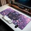 Cute Cat Game Mouse Pad Large Computer Accessories Office Table Mats Rubber Anti-slip Gaming Keyboard Mousepads Long Desk Pads