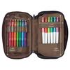 LIHIT LAB Pen Book Black Overseas Model Case, Type, Triple, Camouflage, A7556-134