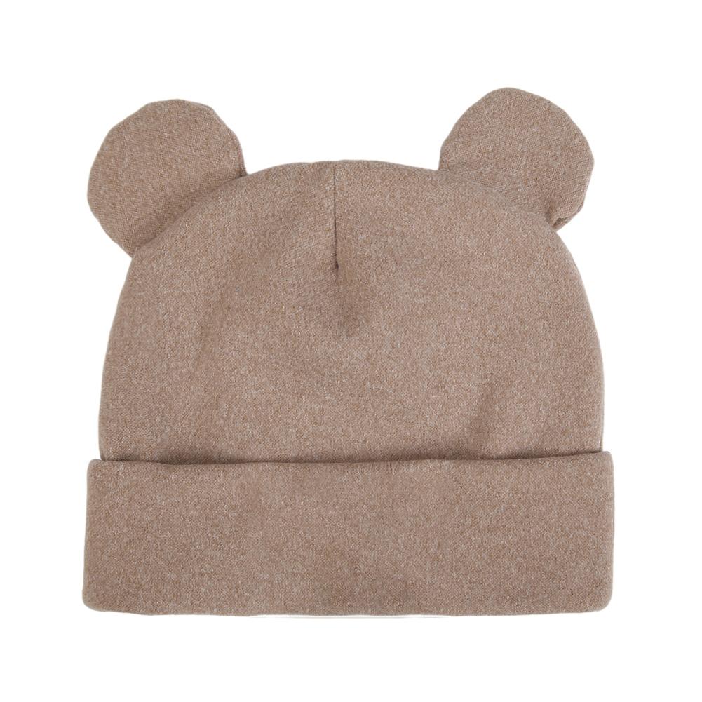Cute Bear Ear Baby Turban Hats Autumn Winter Newboorn Boys Girls Faux Cashmere Caps Beanies Infant Bonnets Kids Warm Headwraps