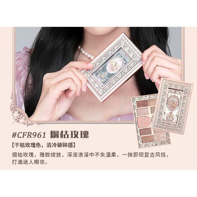 CHEERFLOR - Brilliant Secret Series 10-Color Frame Eyeshadow Palette - 3 Types