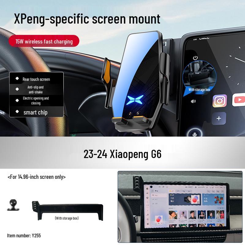 XPeng Car Phone Holder: Compatible with P7+, P5, M03, G6, G9, X9, G3i Models for Navigation