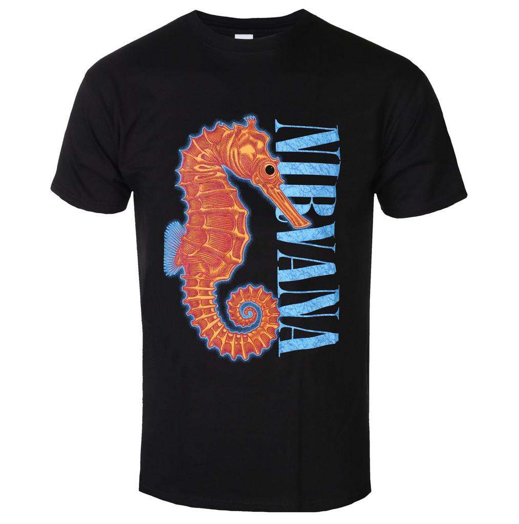 Retro Nirvana Graphic Cotton Tshirt Unisex Summer Short Sleeve Fashion Brand Tee Luxury Casual Vintage Tees