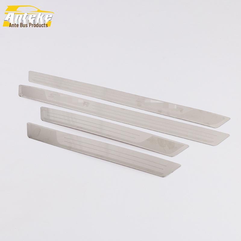 Sill Strips for New Sagitar 7: Chrome-Plated Welcome Pedals for Car Interior/Exterior Modification