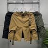 Shorts Men's Workwear Summer Multi-pocket American Loose Functional Couple Straight-leg Outer Five-point Pants