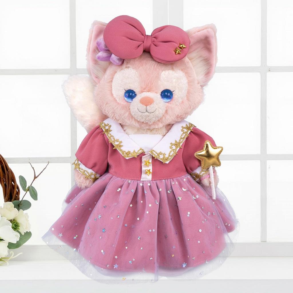 Duffy's new friends, Linabelle and StellaLou, star-patterned red costume, interchangeable, size S (no accessories included) [Used]