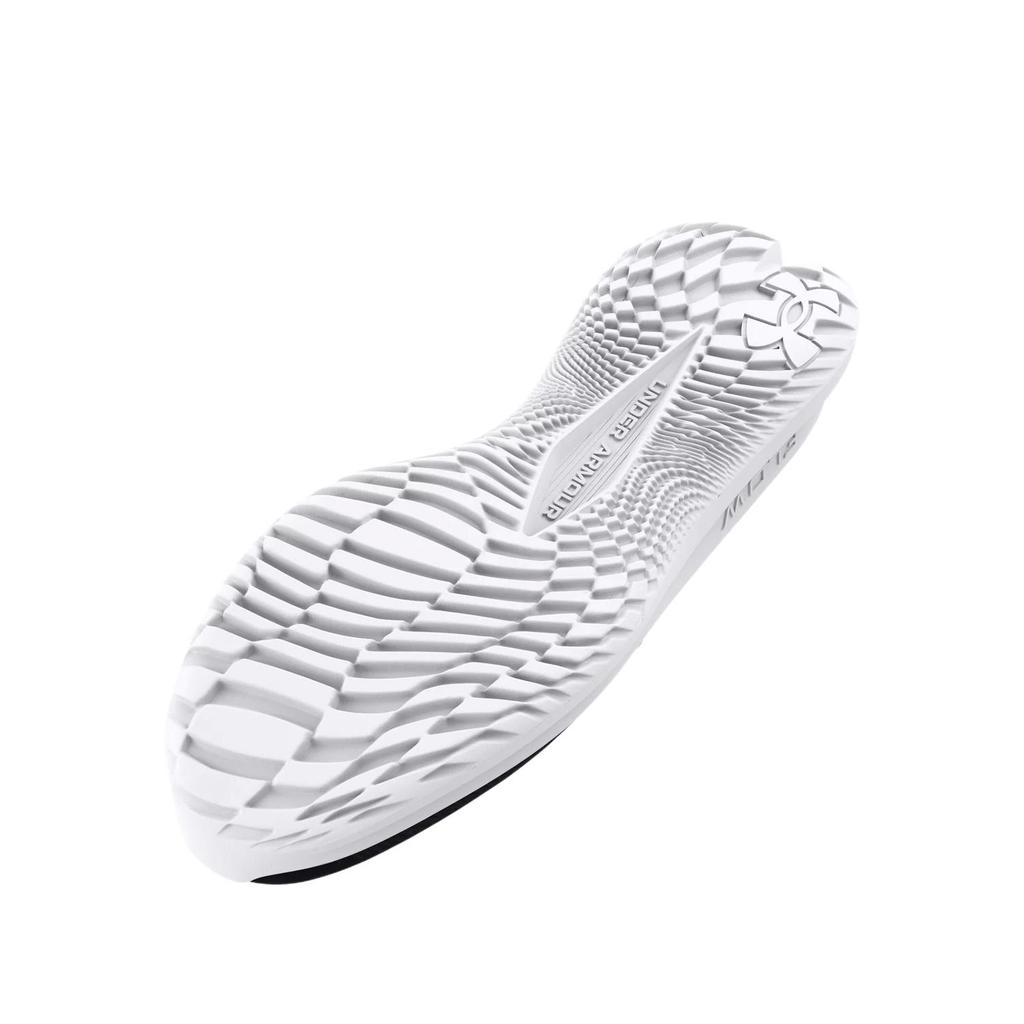 Under Armour  Flow Velociti 4 Black White Women Sneakers Anthracite 3027586-001