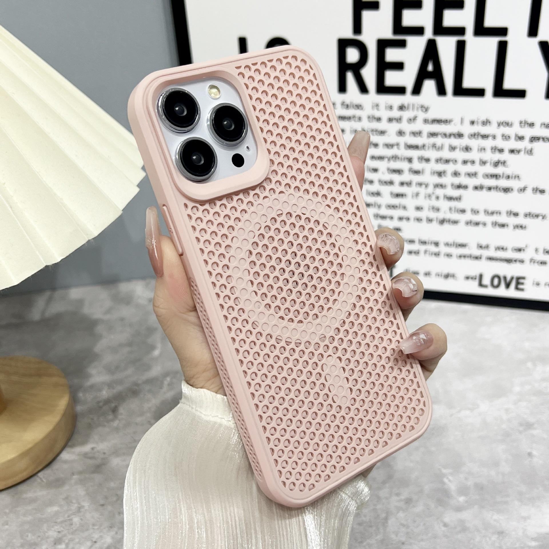 

Сотовое отверстие для отвода тепла Магнитное притяжение, Подходит для чехла для телефона iPhone16proMax, Apple 15 Полное покрытие Защита от падений 14 Защитный чехол iPhone15