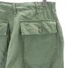 US ARMY 70s DSA Vintage Cotton Satin Baker Pants W28 khaki military Men's Used