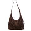 Leopard Print Bag Women's Large-capacity New Autumn and Winter Retro Shoulder Messenger Bag Casual Commuting