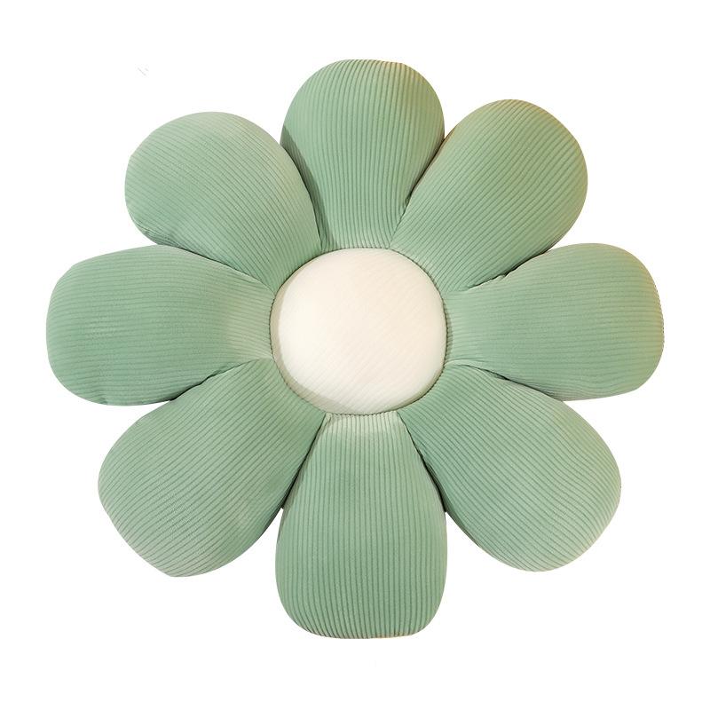 Small Daisy Flower Shaped Cushion Office Computer Chair Cushion Sunflower Tatami Seat Cushion Petal Pillow