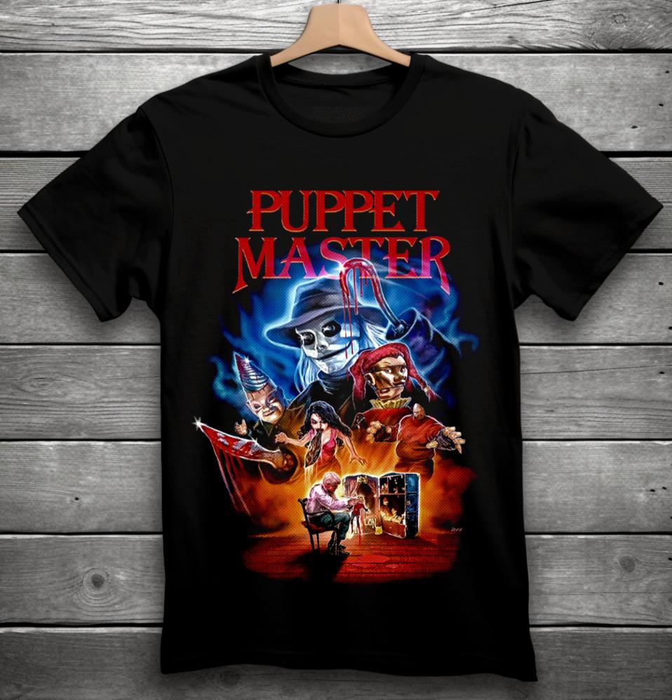 Puppet Master Movie Horror T-Shirt Black S-3XL Unisex T-Shirt M