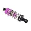 RC Car Shock Absorber 104072?2105 Purple Wear Resistant Aluminum Alloy Rear Shock Absorber Replacement for Wltoys