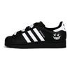 Adidas Originals Superstar 2 Shell Head Black Legend Leather Abrasion Resistant Breathable Low top Skateboard Shoes JI0079(Team1664-)