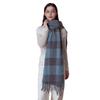 Retro British plaid imitation cashmere scarf women's shawl autumn and winter warm scarf