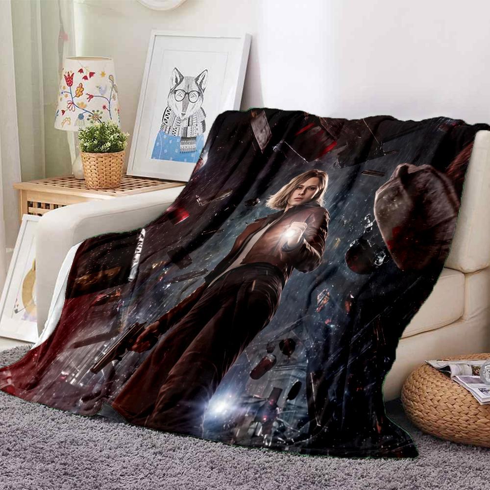 Resident Evil Flannel Blanket, High quality Comfortable for All Seasons, Home Decor, Warmth and Comfort