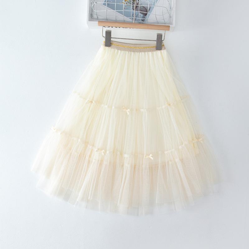 Kinder Gaze Prinzessin Kuchen Rock Sommer Mädchen Süße Rock